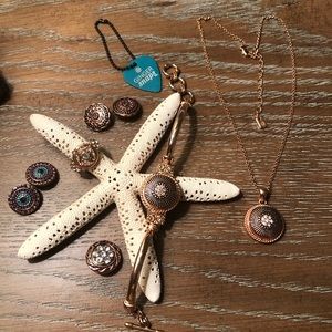 Ginger Snaps rose gold jewelry package